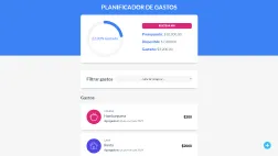 Imágen ejemplo del proyecto App control de gastos